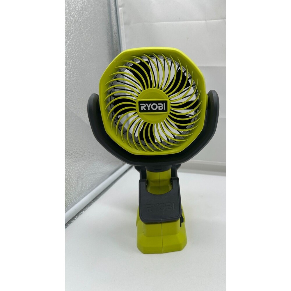 NEW RYOBI ONE+ 18V Cordless 4 in. Clamp Fan Tool Only NO BOX Opened Box